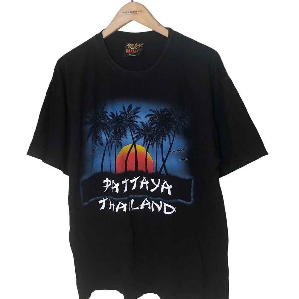 Rock Chang High Definition Pattaya Thailand double-sided graphic T-shirt XL